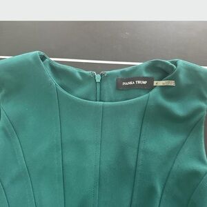 Ivanka Trump Teal High Low Dress